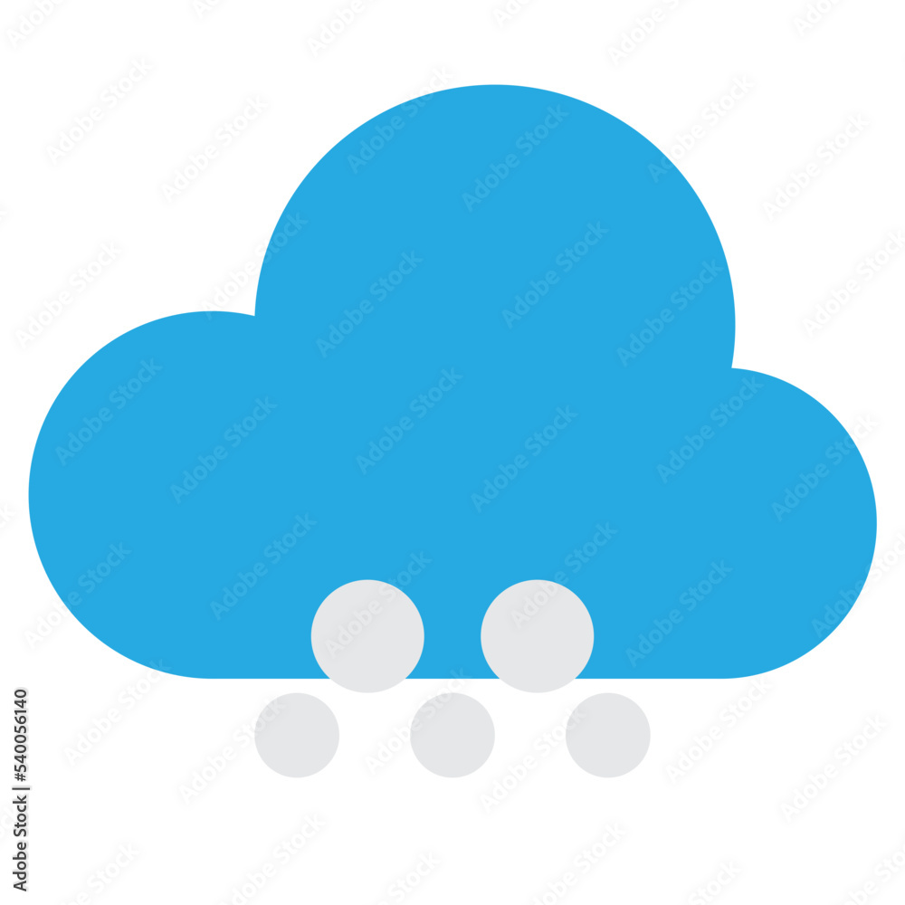 Snowy flat style icon Snowy flat style icon