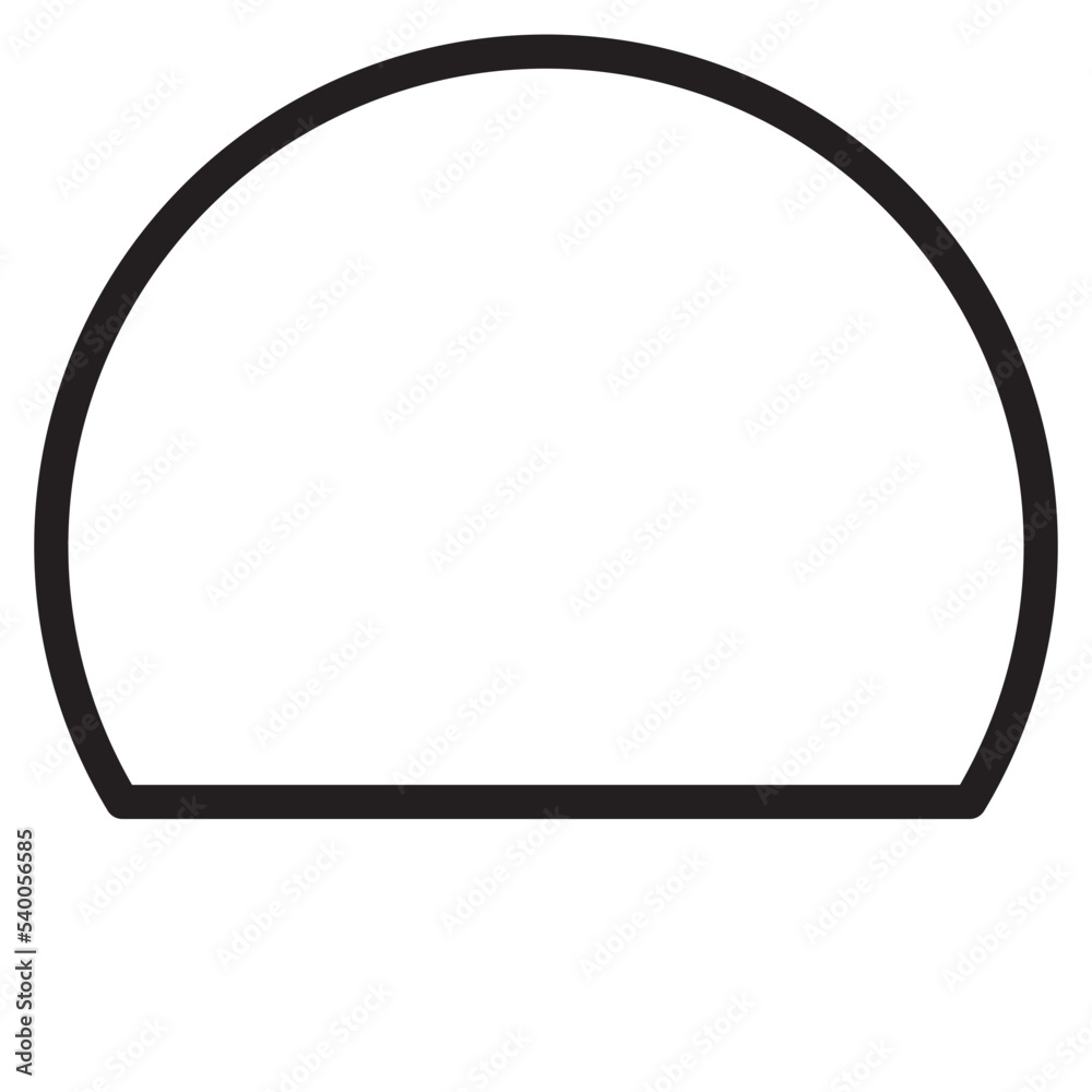 Sunrise outline style icon Sunrise outline style icon