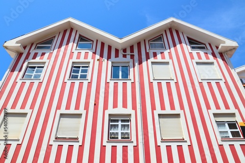 Portugal Costa Nova striped homes