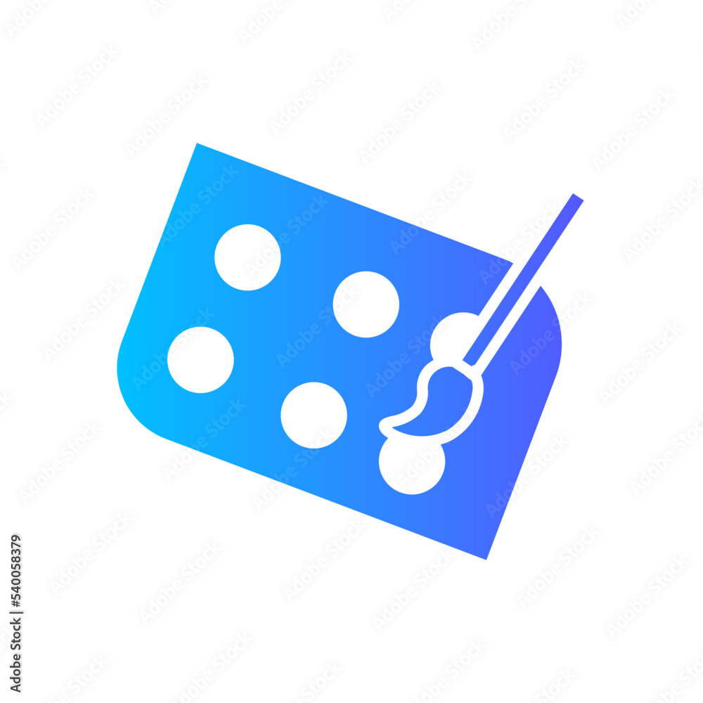paint gradient icon paint gradient icon
