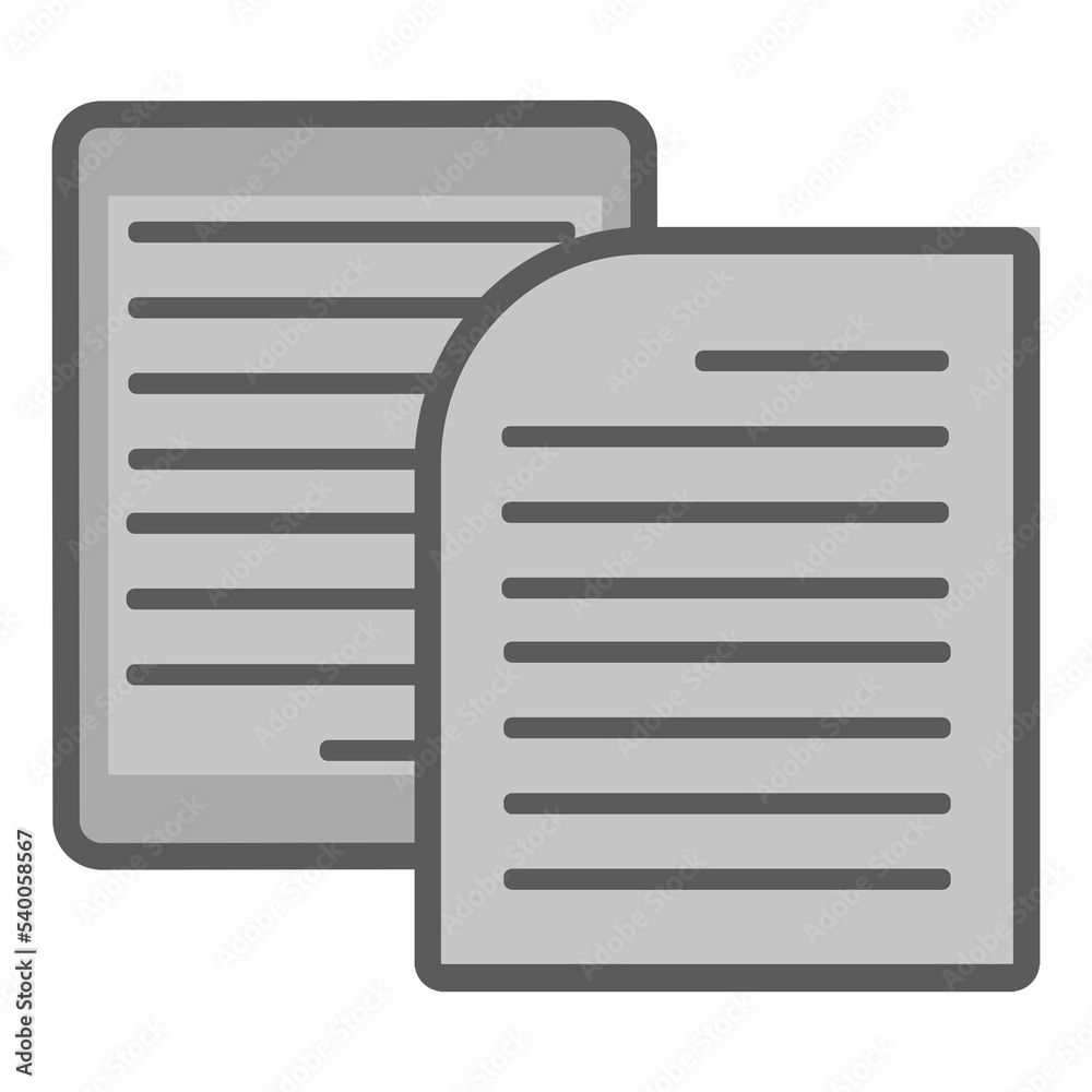 Documents icon concept, Document management for business design Documents icon concept, Document management for business design