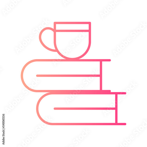 coffee gradient icon