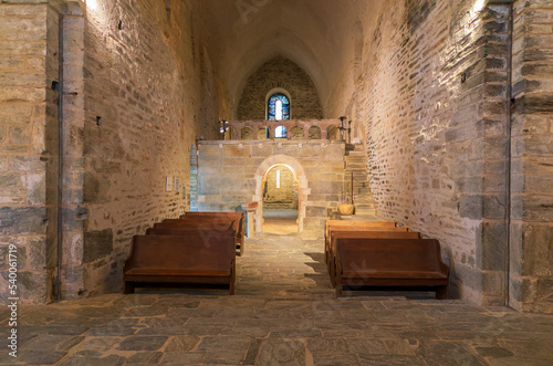 Le prieuré Sainte-Marie de Serrabona,Pyrénées-Orientales,Occitanie,France.
 photo