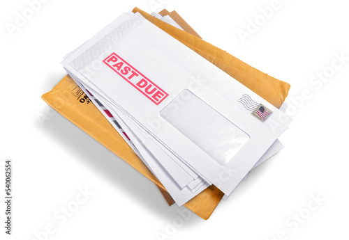 Past Due Envelopes