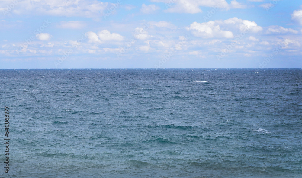 blue sky and sea