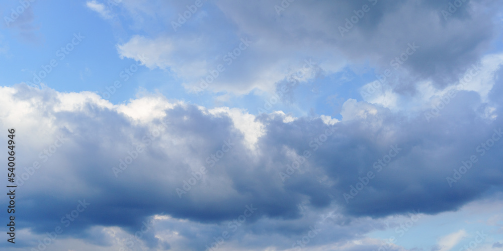 beautiful clouds in the sky, abstract pattern