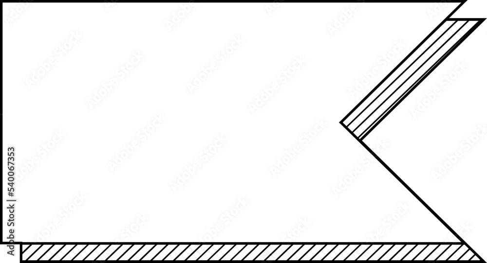 Fototapeta premium hand drawn tag