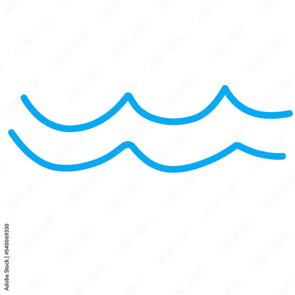 Water Wave Icon Water Wave Icon