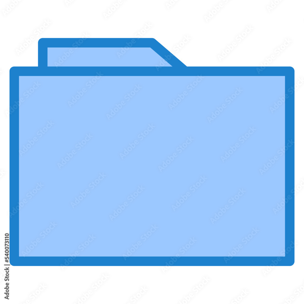Computing floder blue style icon Computing floder blue style icon