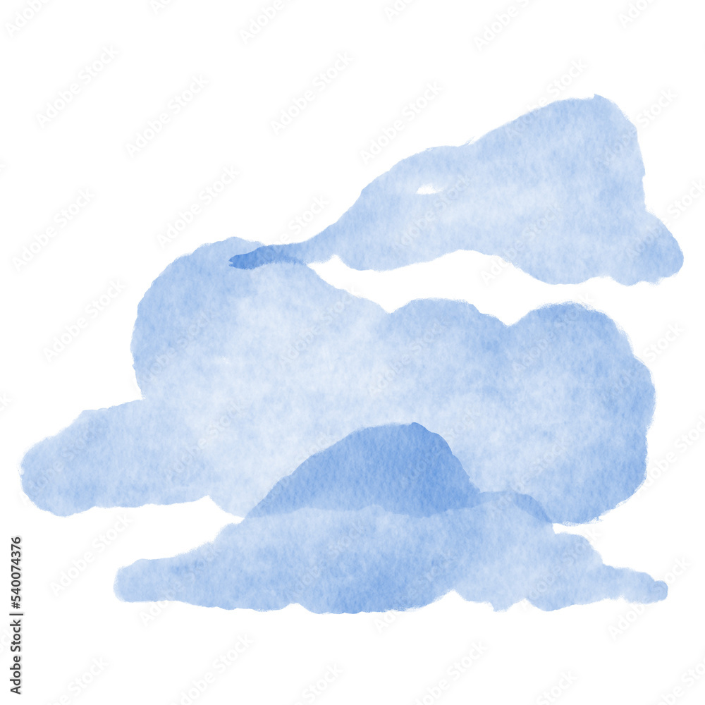 blue sky with clouds