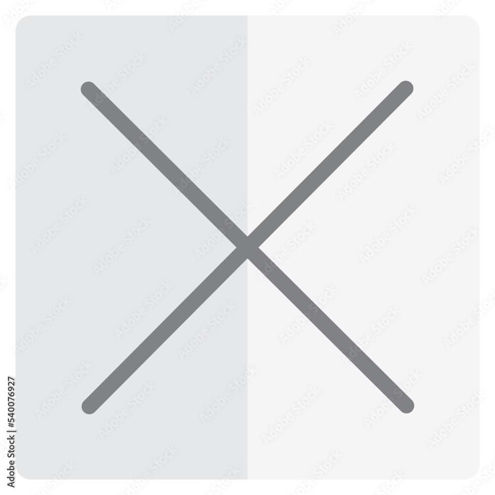 Cross flat style icon Cross flat style icon
