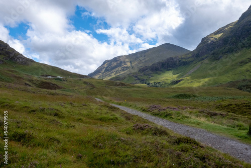 Scottish Mountain highland landscape, Scotland, munros.