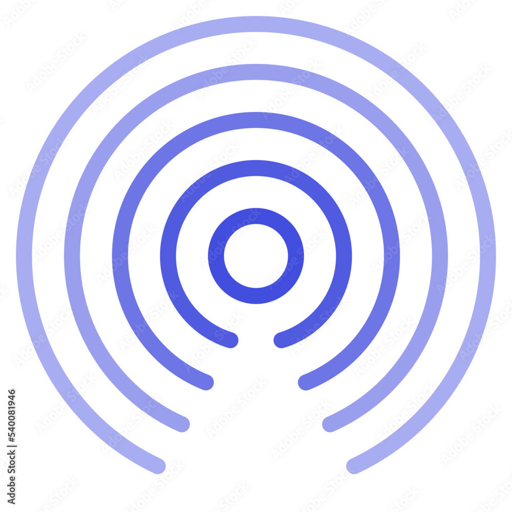 Wireless internet flat style icon Wireless internet flat style icon