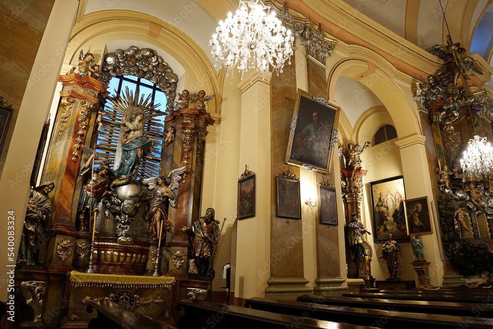 Kościół pw. Trójcy Przenajświętszej we Wrocławiu, Polska - obrazy, fototapety, plakaty 