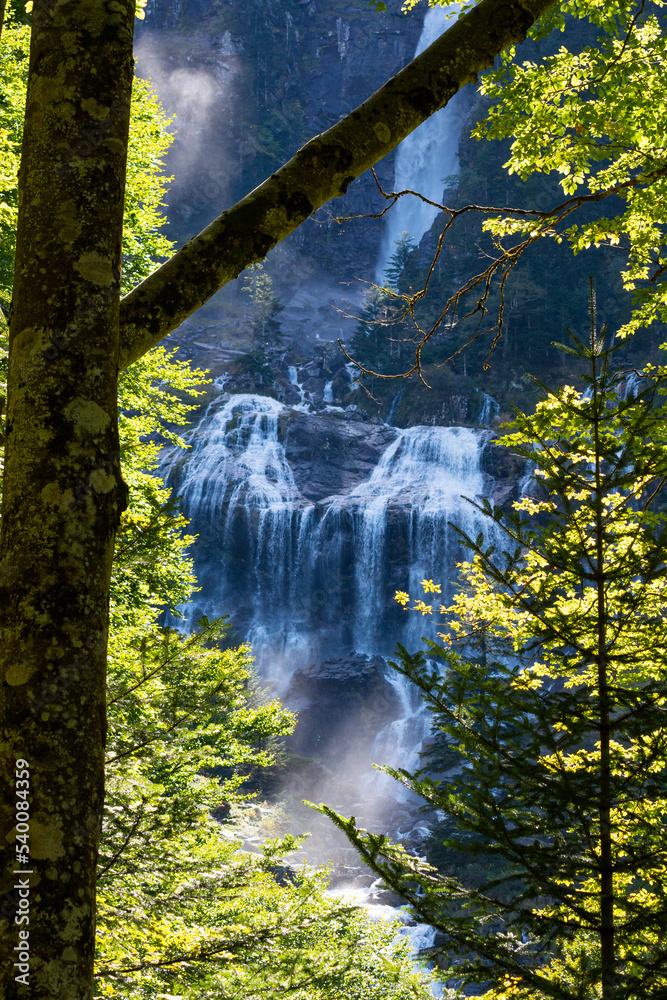 The Ars waterfall is a natural waterfall in the in the Ariège department in France