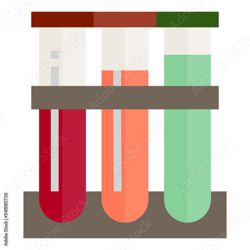 Free Download Blood sample flat style icon - GFXLoad