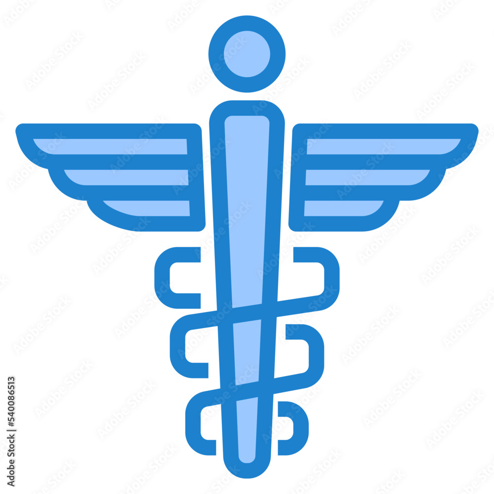 Medicine blue style icon