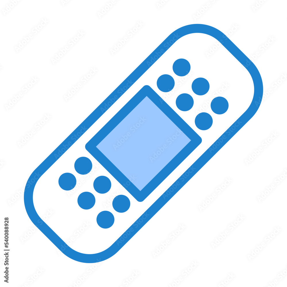 Strip blue style icon