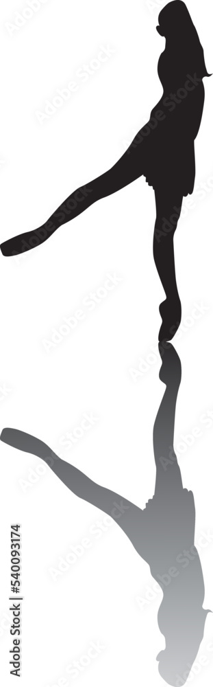 ballet dancer silhouettes