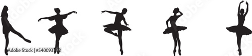 ballet dancer silhouettes