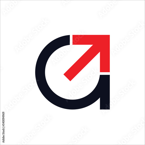letter A logo. arrow icon. minimal design concept. Free Download letter A logo. arrow icon. minimal design concept. - GFXLoad