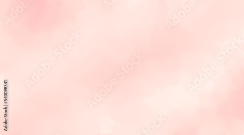 digital drawing of blurred watercolor paints in peach color © leona_44