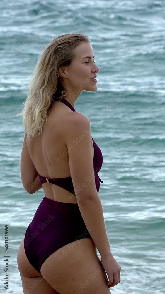Young and sexy woman at the beach - summer vacation - travel photography Young and sexy woman at the beach - summer vacation - travel photography