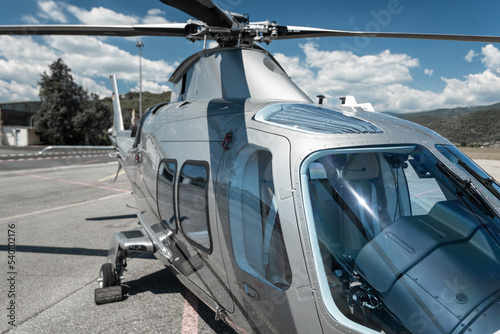 helicopter landing