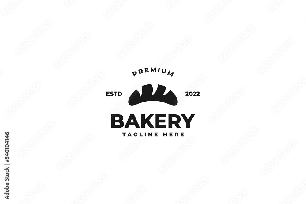 Bread logo for bakery design vector illustration