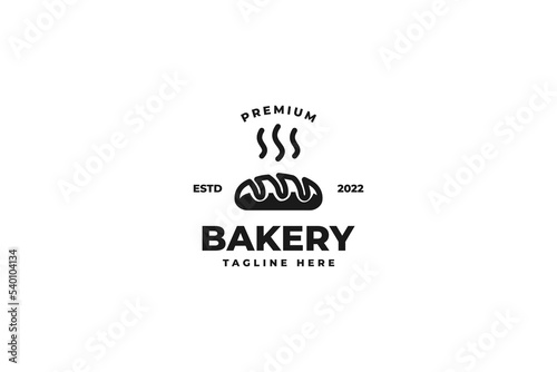 Bread logo for bakery design vector illustration