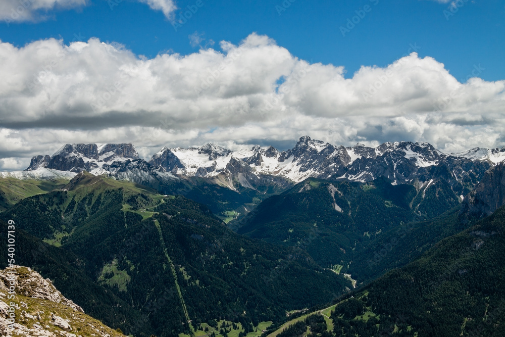 krajobraz górski Dolomity