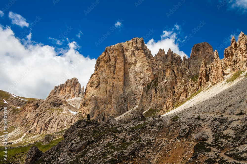 krajobraz górski Dolomity 