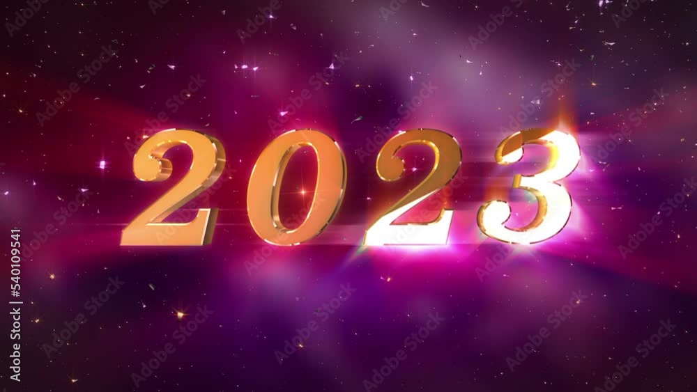 New Year 2023 opening animation in 4K New Year 2023 opening animation in 4K