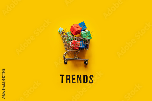 Fototapeta Ecommerce Retail Shopping trends concept