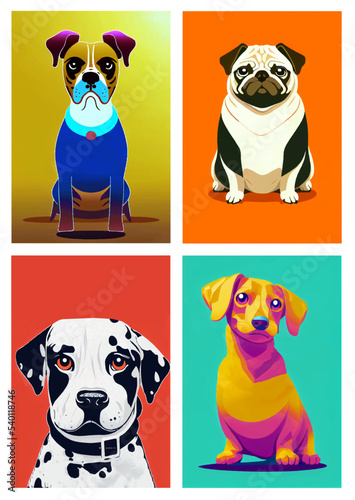 Hund Illustration 5