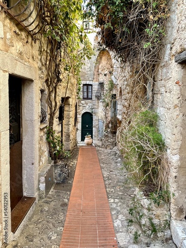 the ancient streets of Èze