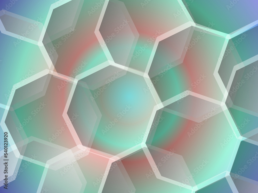 abstract background with hexagons abstract background with hexagons