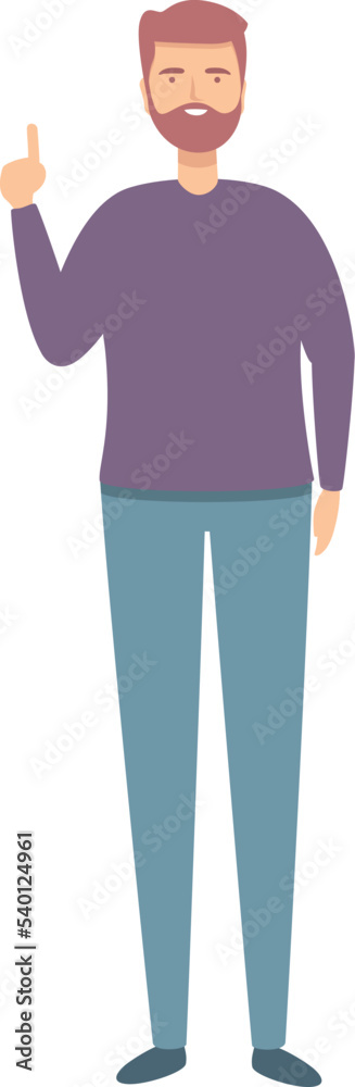Lender man icon cartoon vector. Credit loan. Bank finance Lender man icon cartoon vector. Credit loan. Bank finance