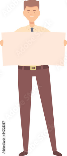 Manager finance plan icon cartoon vector. Credit loan. Bank digital