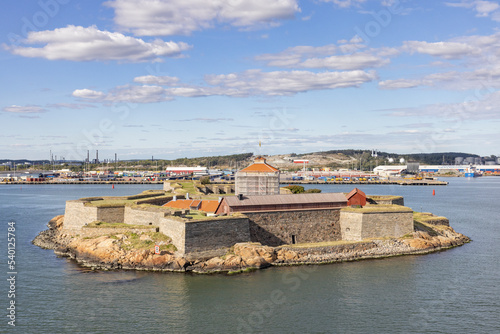 Sea fortress from the 17th century on a small island at the mouth of Göta älv, Gothenburg,Sweden,Europe © Gunnar E Nilsen