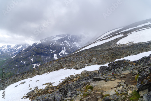 Norwegian mountain landscape © hansenn