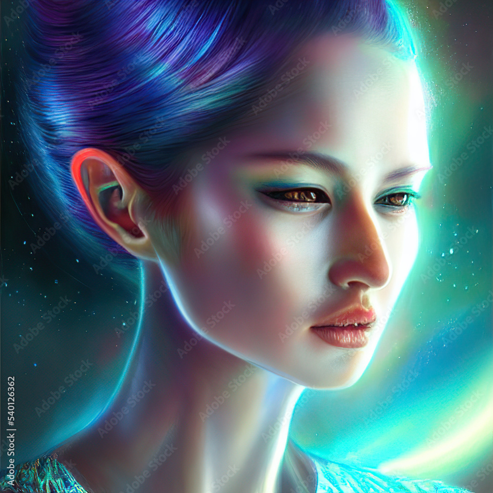 Alien generated by AI Alien generated by AI