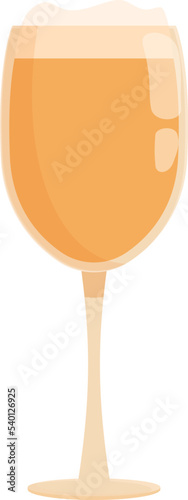 Drink glass icon cartoon vector. Czech republic. Map travel
