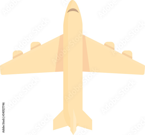 Airplane fly icon cartoon vector. Sleep disorder. Night stress