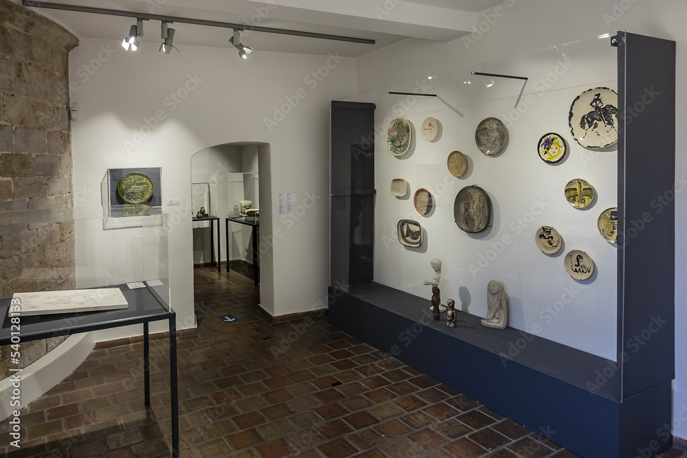 Ceramics Museum in the Chateau de Vallauris the history of ceramics