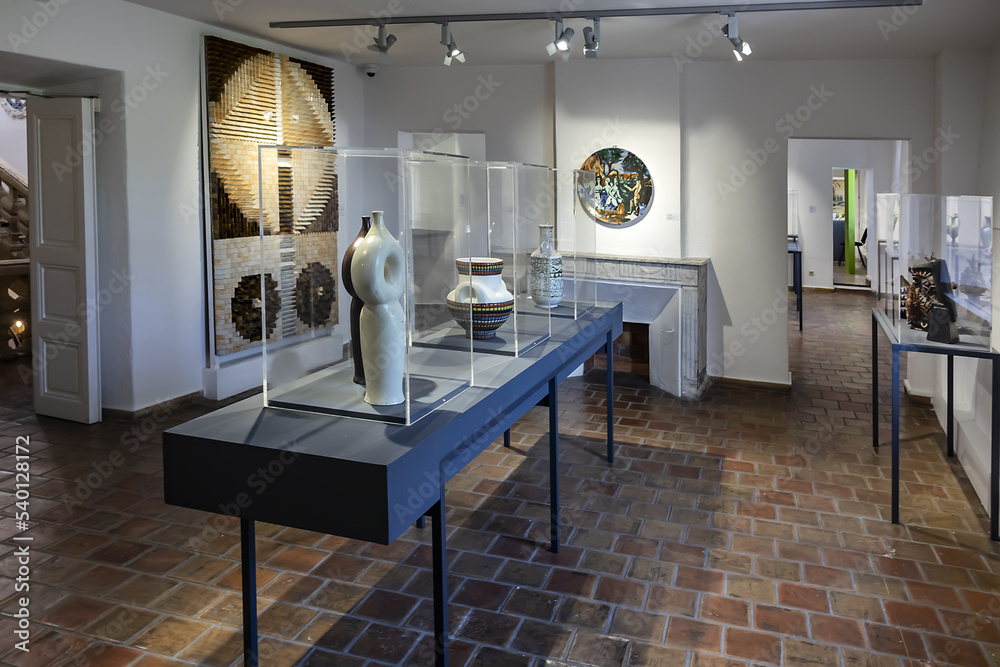 Ceramics Museum in the Chateau de Vallauris the history of ceramics