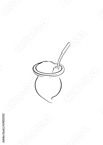 mate, chimarrao, drink, tea, icon