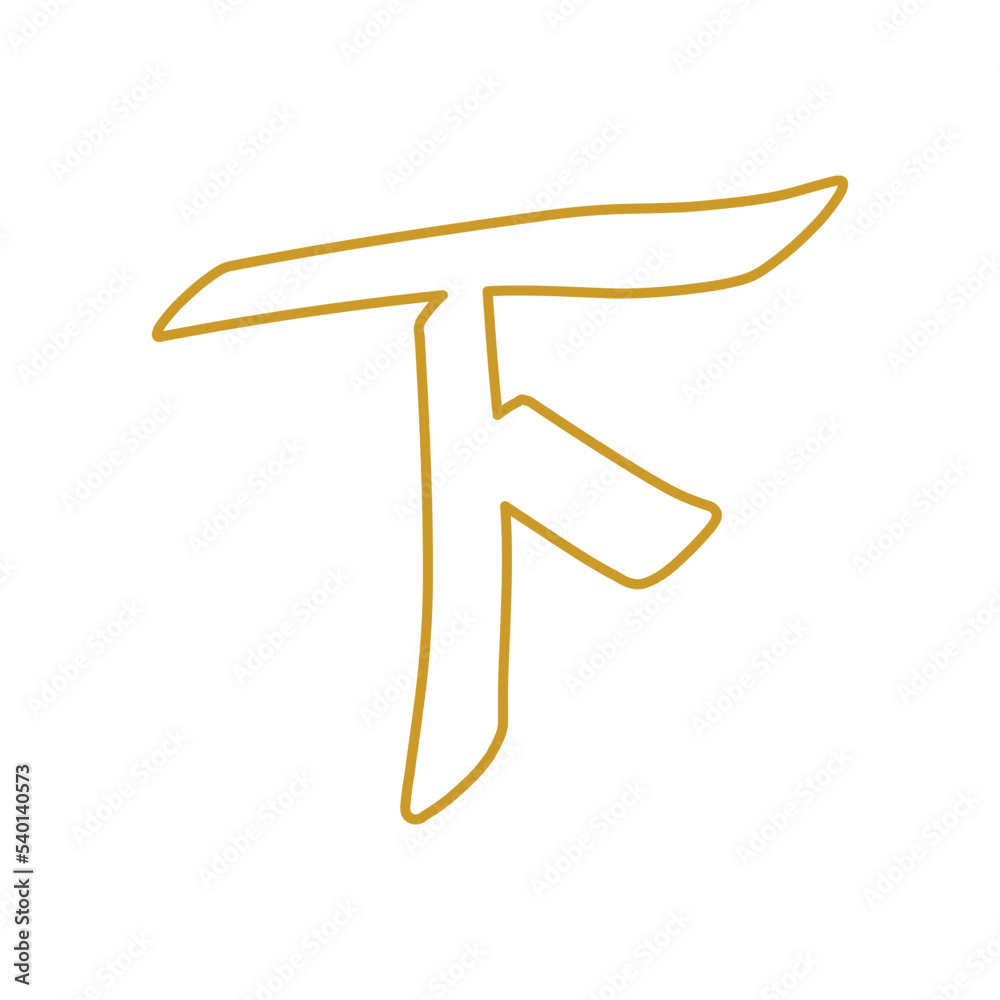 Kanji Alphabet, Chinese Letter design vector illustration. Kanji Alphabet, Chinese Letter design vector illustration.