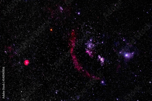 Cuadro en lienzo The Orion Constellation.