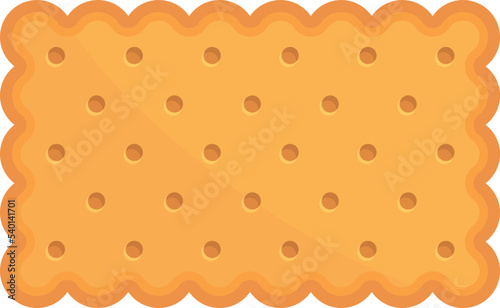 Biscuit icon cartoon vector. Cookie food. Snack sugar